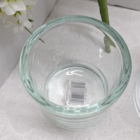 #ACY Set of Clear Glass Vases / Plant Pots - Picture 2 of 6